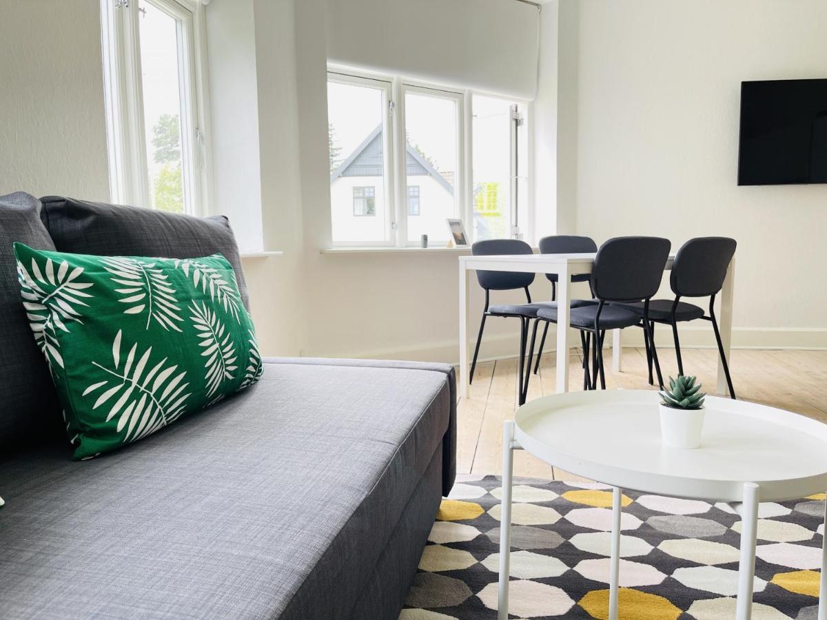 Aday - City Central Mansion - 1 Bedroom Apartment With Garden Aalborg Exteriér fotografie